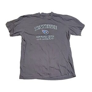 Team Apparel NFL Tennessee Titans Crewneck Football Athletic T-Shirt Men's 2XT